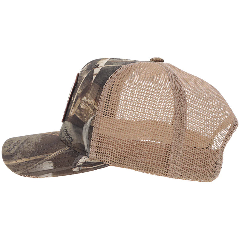 Hooey "Remi" RealTree Max 7 Hat in Camo/Tan