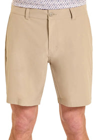 Rock & Roll Denim Men's 8" Chino Shorts in Khaki