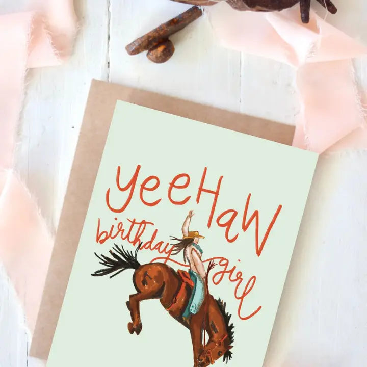 Western Greeting Cards by Tirzah Lane Art