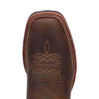 Laredo Men's Trailblazer Western Boot in Brown/Hunter Green
