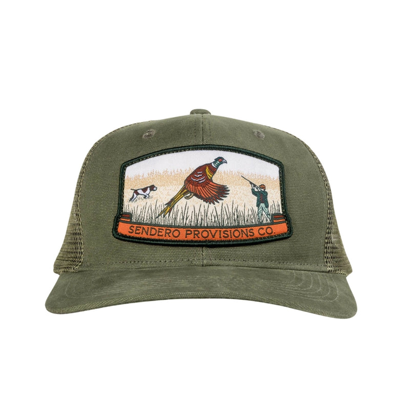 Sendero Provisions Co. "Bird Hunter" Snapback Hat in Olive