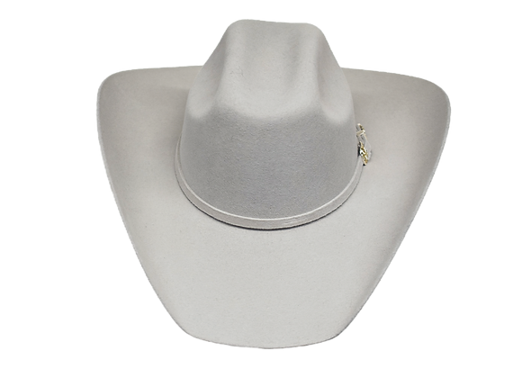 Lone Star Saguaro Wool Felt Cowboy Hat in Silver Belly