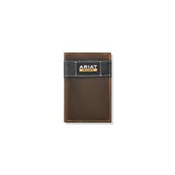 Ariat Men's Work Trifold Wallet in Brown