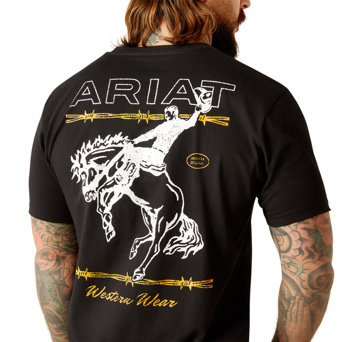 Ariat Men's Western Wear Graphic T-Shirt in Black