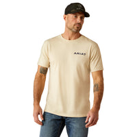 Ariat Men's Bleached Bones Graphic T-Shirt in Natural