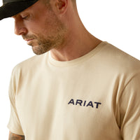 Ariat Men's Bleached Bones Graphic T-Shirt in Natural