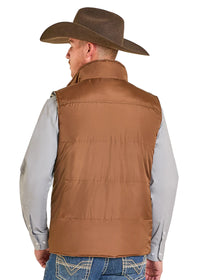 Rock & Roll Denim by Panhandle Slim Men's Aztec Reversible Vest in Grey