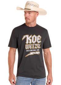 Koe Wetzel x Rock & Roll Denim Unisex Graphic T-Shirt in Black