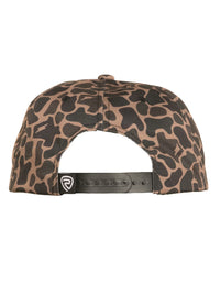 Rock & Roll Denim Koe Wetzel Camo Snapback Hat in Taupe
