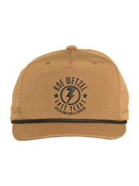 Rock & Roll Denim Koe Wetzel East Texas Snapback Hat in Mustard