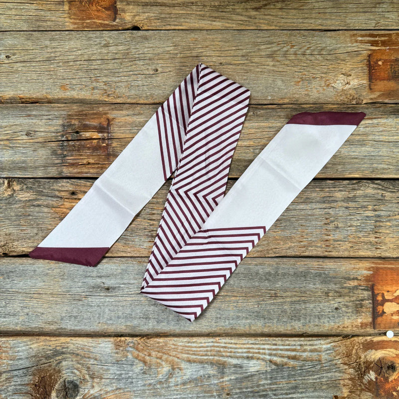 Skinny Twilly Neck Scarf (Multiple Colors Available)