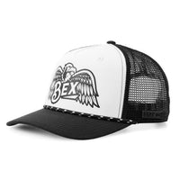 BEX Americana Classic Fit Hat in Black/White