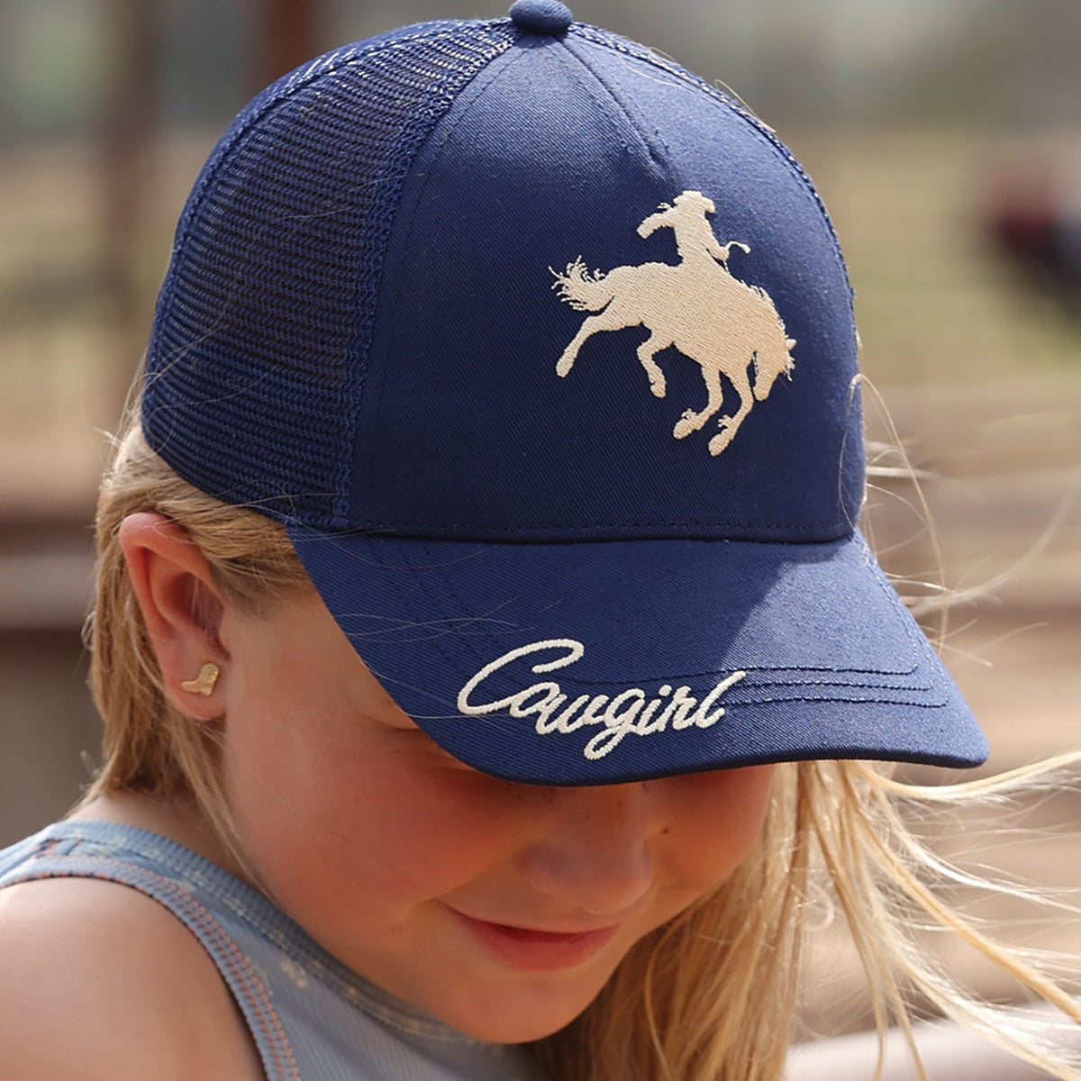 Cruel Girls Youth Hat in Blue