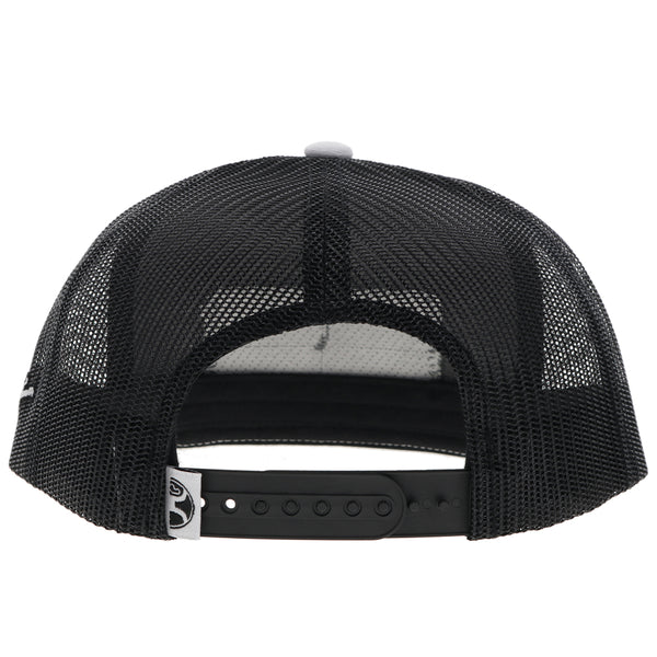 Hooey "Cactus Ropes Texas" Rope Trucker Hat in White & Black