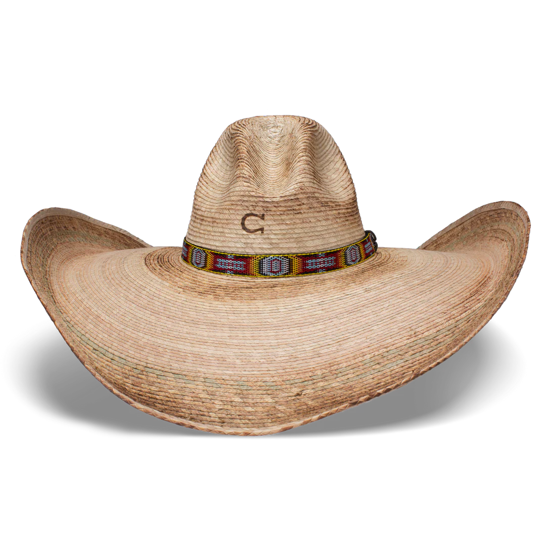 Charlie 1 Horse Coyote Palm Leaf Hat