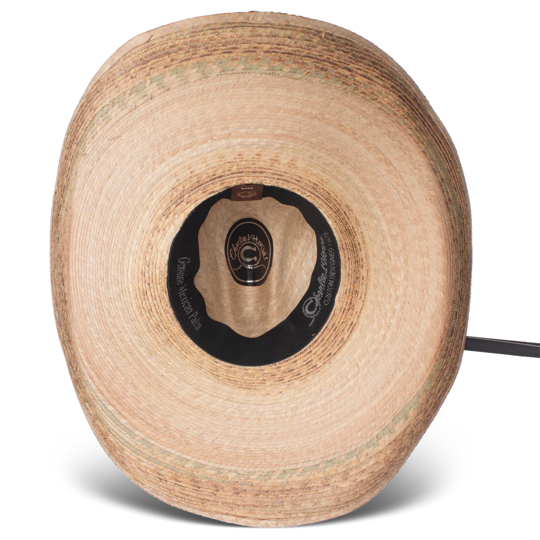 Charlie 1 Horse Coyote Palm Leaf Hat