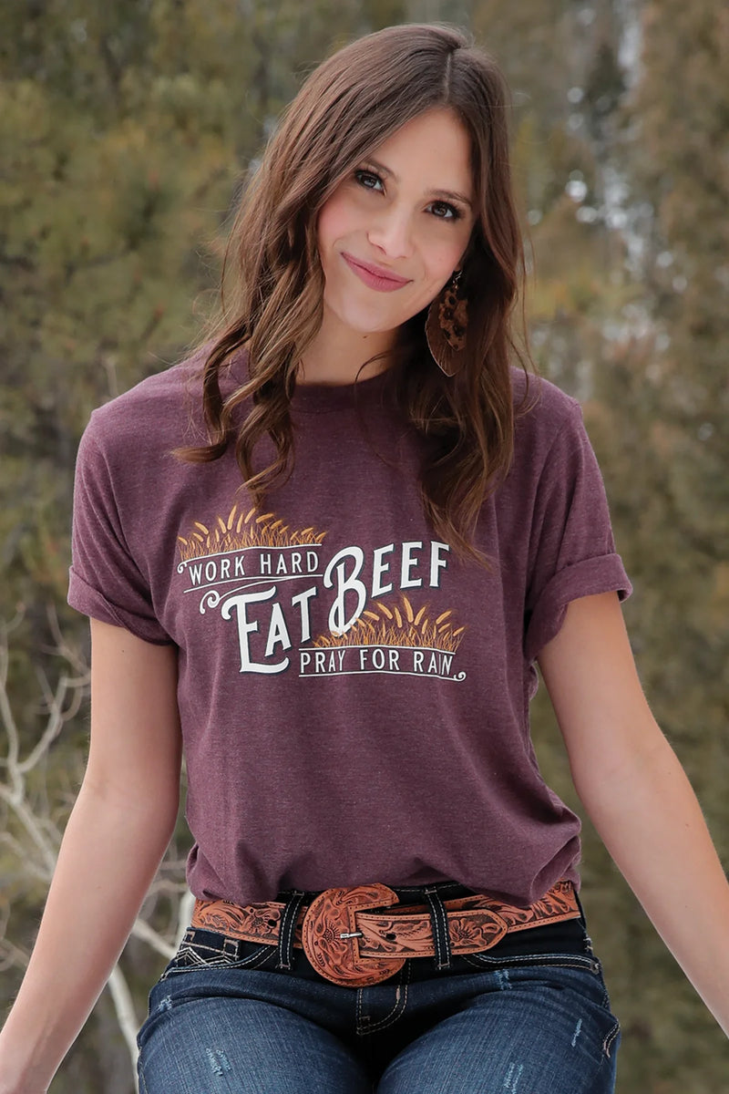Cruel Women's "Eat Beef" T-Shirt