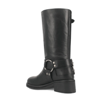 Dingo Women's Harlee Leather Boot in Black