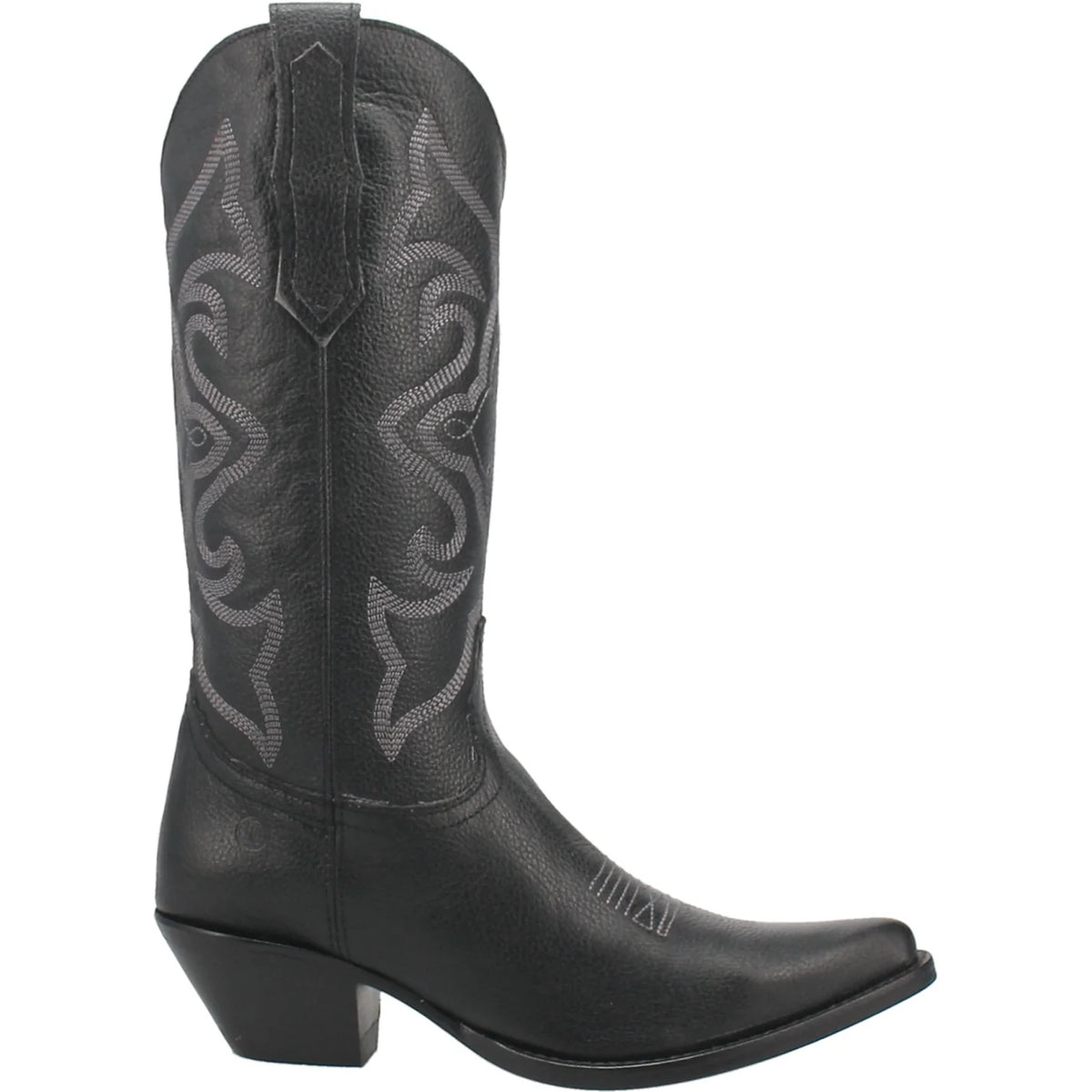 Dingo Women's Out West Western Boot in Smooth Black