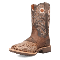 Dan Post Men's Egan Caiman Western Boot in Bay Apache