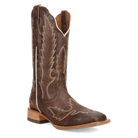 Dan Post Women's Denita Wide Square Toe Boot in Brown