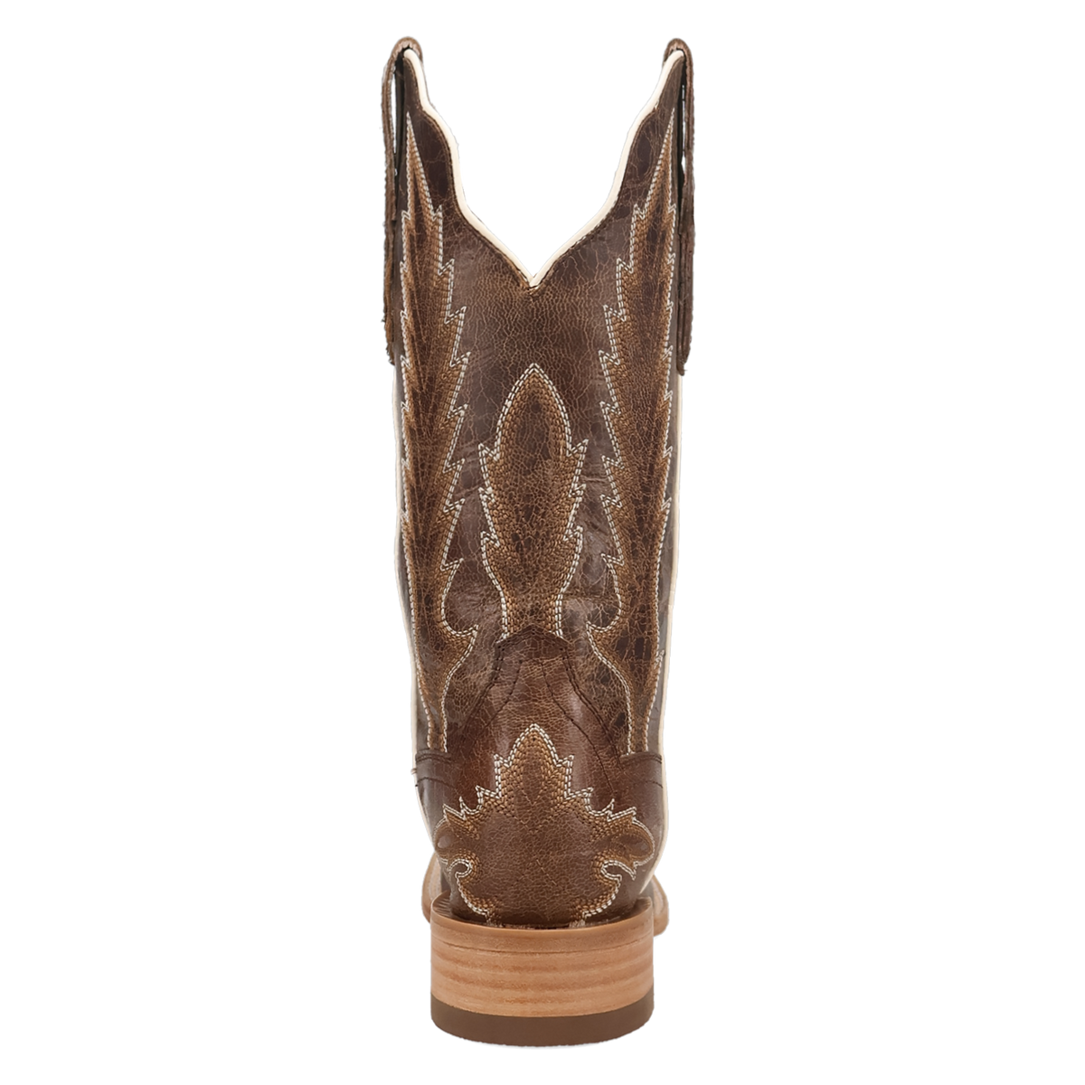 Dan Post Women's Denita Wide Square Toe Boot in Brown