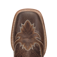 Dan Post Women's Denita Wide Square Toe Boot in Brown