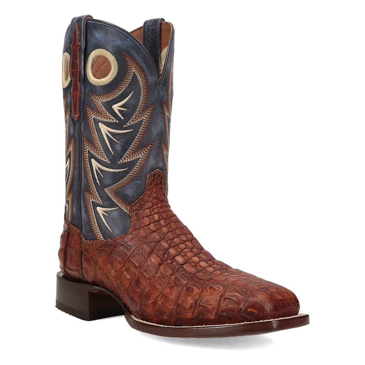 Dan Post Men's Marsh Caiman Boot in Cognac