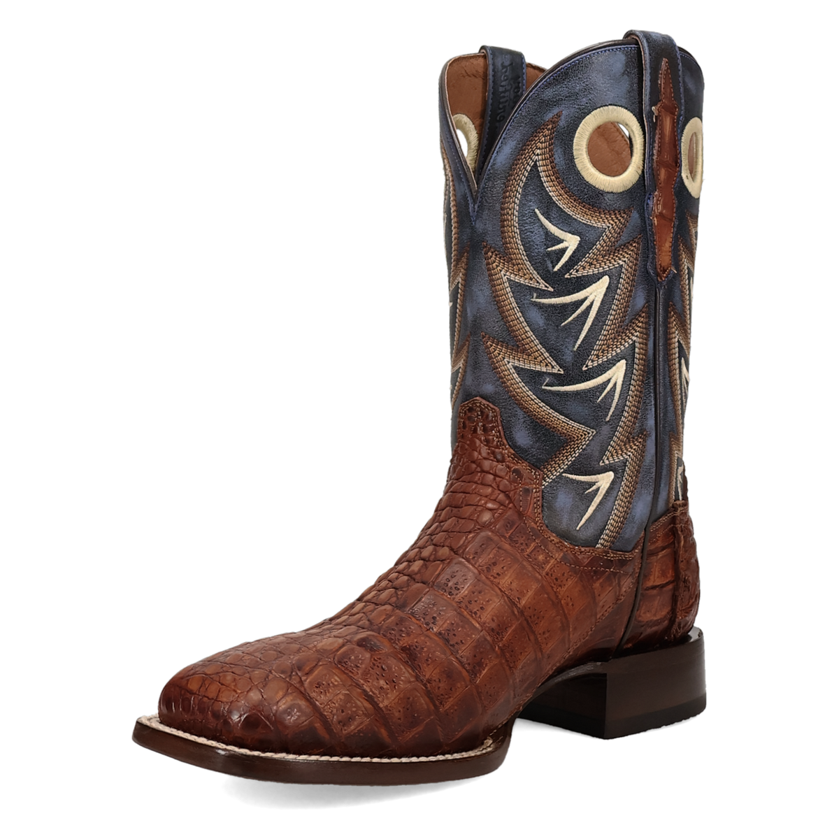 Dan Post Men's Marsh Caiman Boot in Cognac