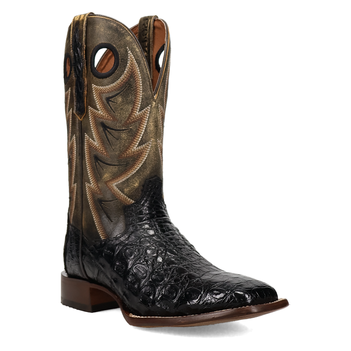 Dan Post Men's Marsh Caiman Boot in Black
