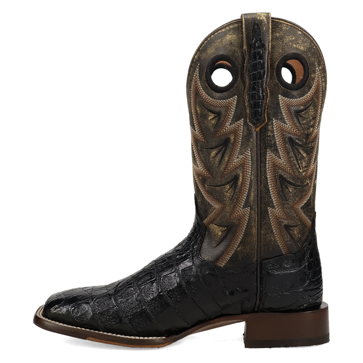 Dan Post Men's Marsh Caiman Boot in Black