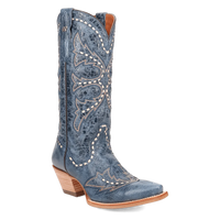 Dan Post Women's Mesa Leather Boot in Blue