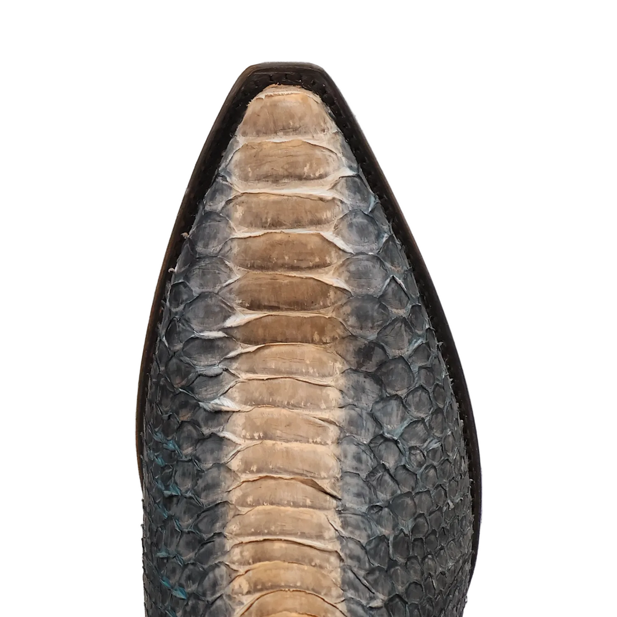 Dan Post Men's Stryker Python Snip Toe Boot in Grey