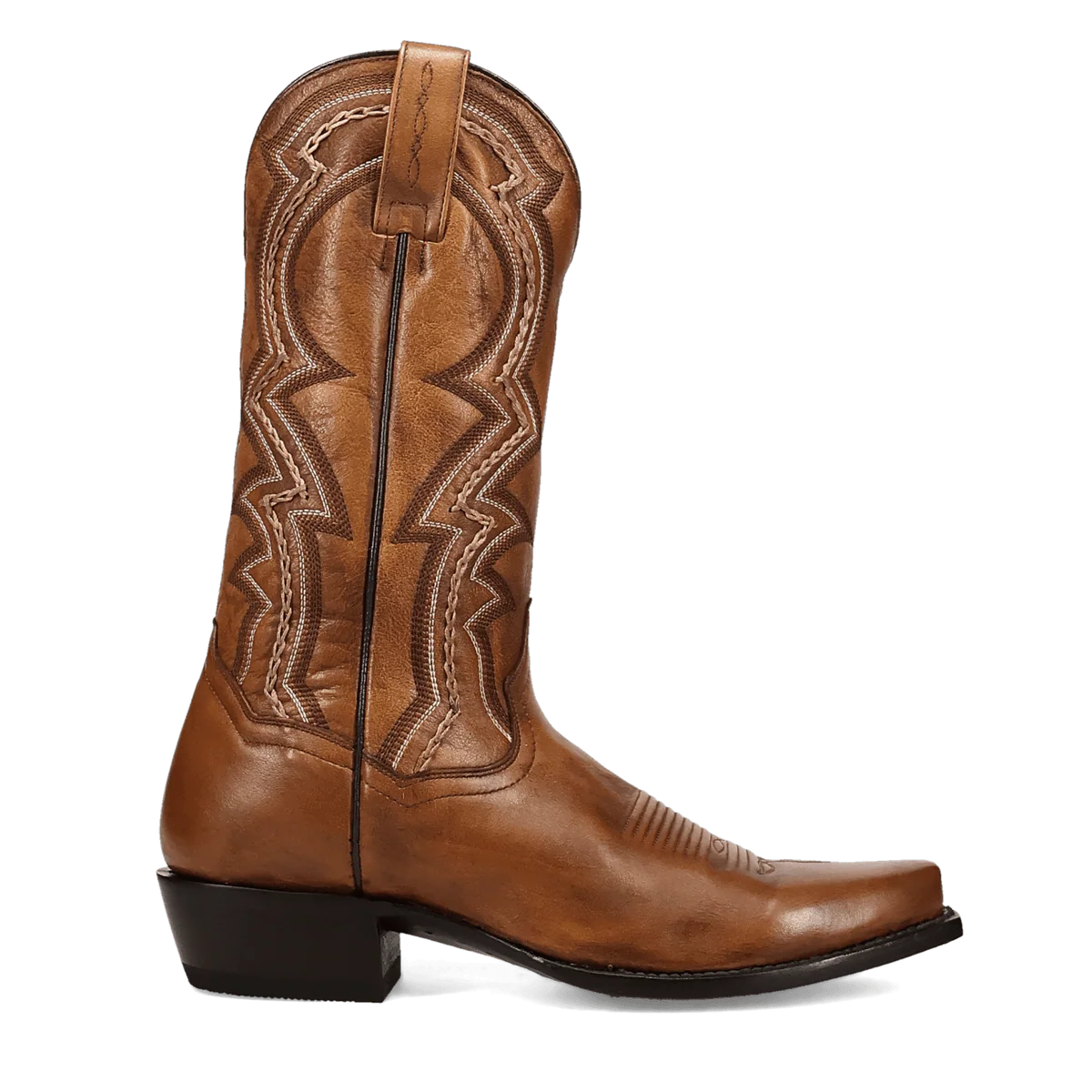 Dan Post Men's Gallup Snip Toe Boot in Bay Apache