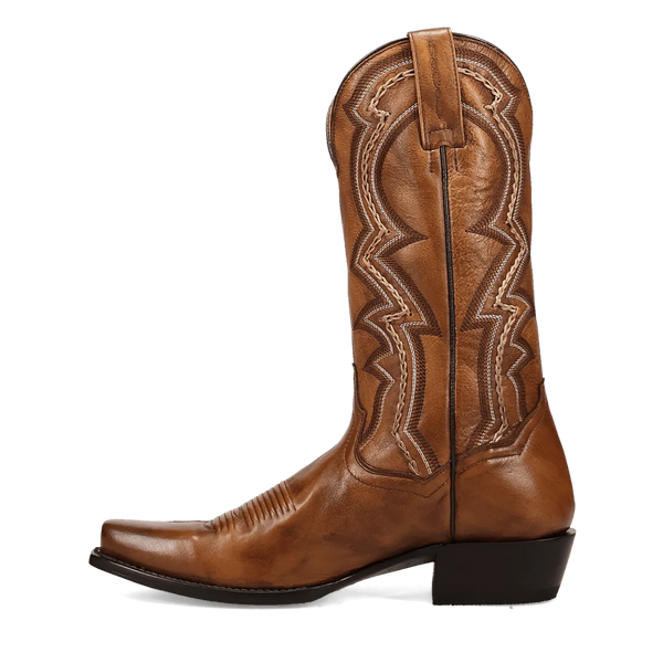 Dan Post Men's Gallup Snip Toe Boot in Bay Apache