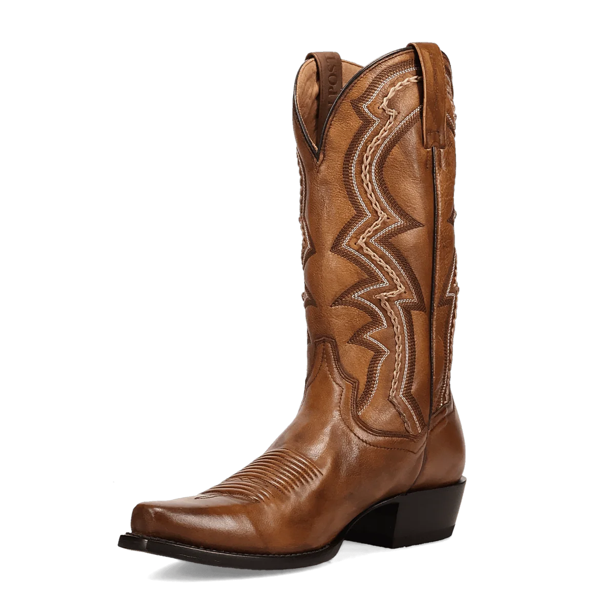 Dan Post Men's Gallup Snip Toe Boot in Bay Apache