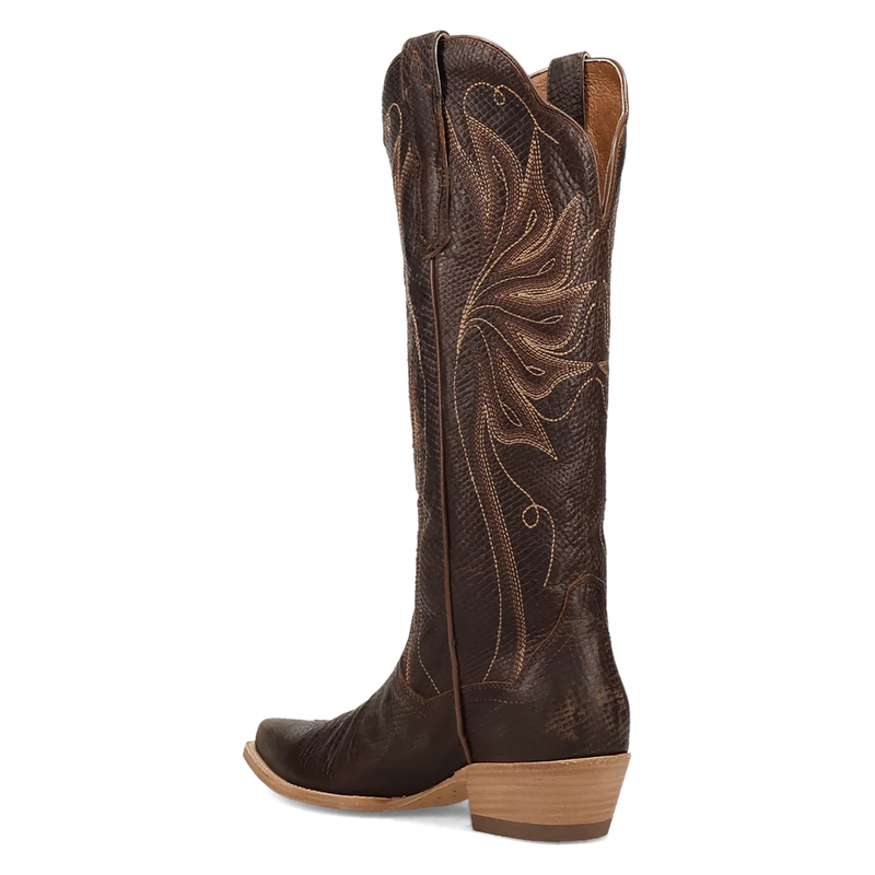 Dan Post Women's Grace Snip Toe Boot in Brown