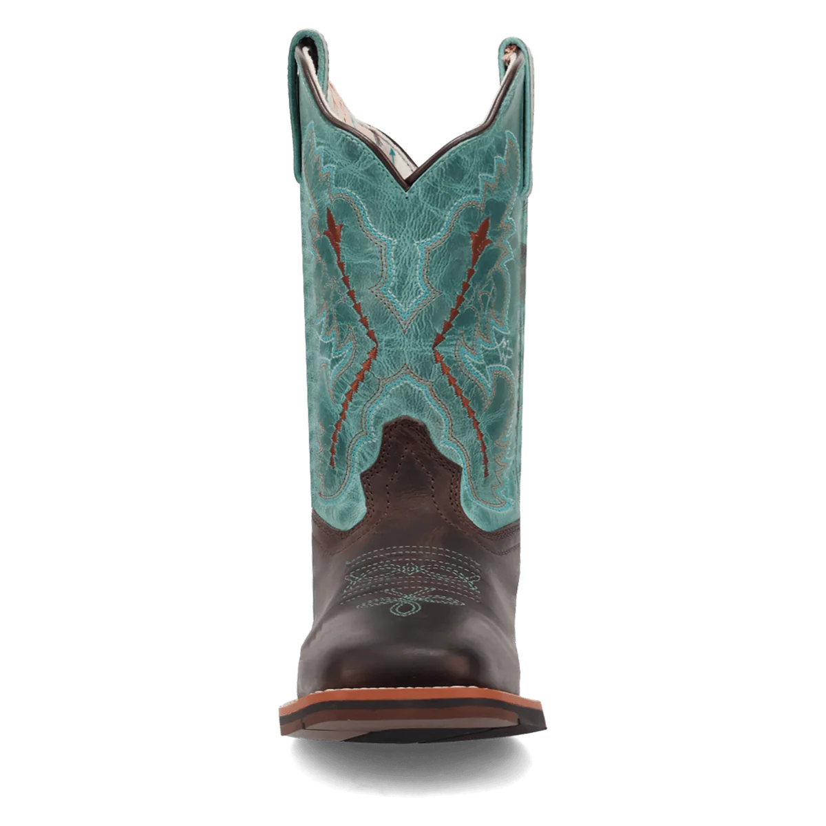 Dan Post Girl's Salina Western Boot in Chocolate Brown