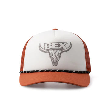BEX Roper Modified Trucker Hat in Rust