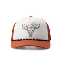 BEX Roper Modified Trucker Hat in Rust