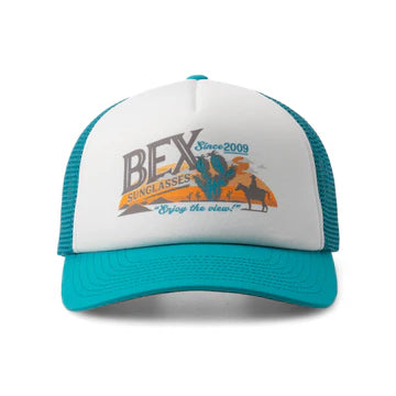 BEX Vista Modified Trucker Hat in Teal