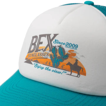 BEX Vista Modified Trucker Hat in Teal