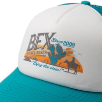 BEX Vista Modified Trucker Hat in Teal