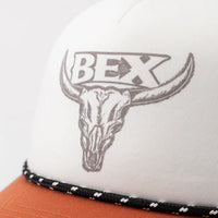 BEX Roper Modified Trucker Hat in Rust