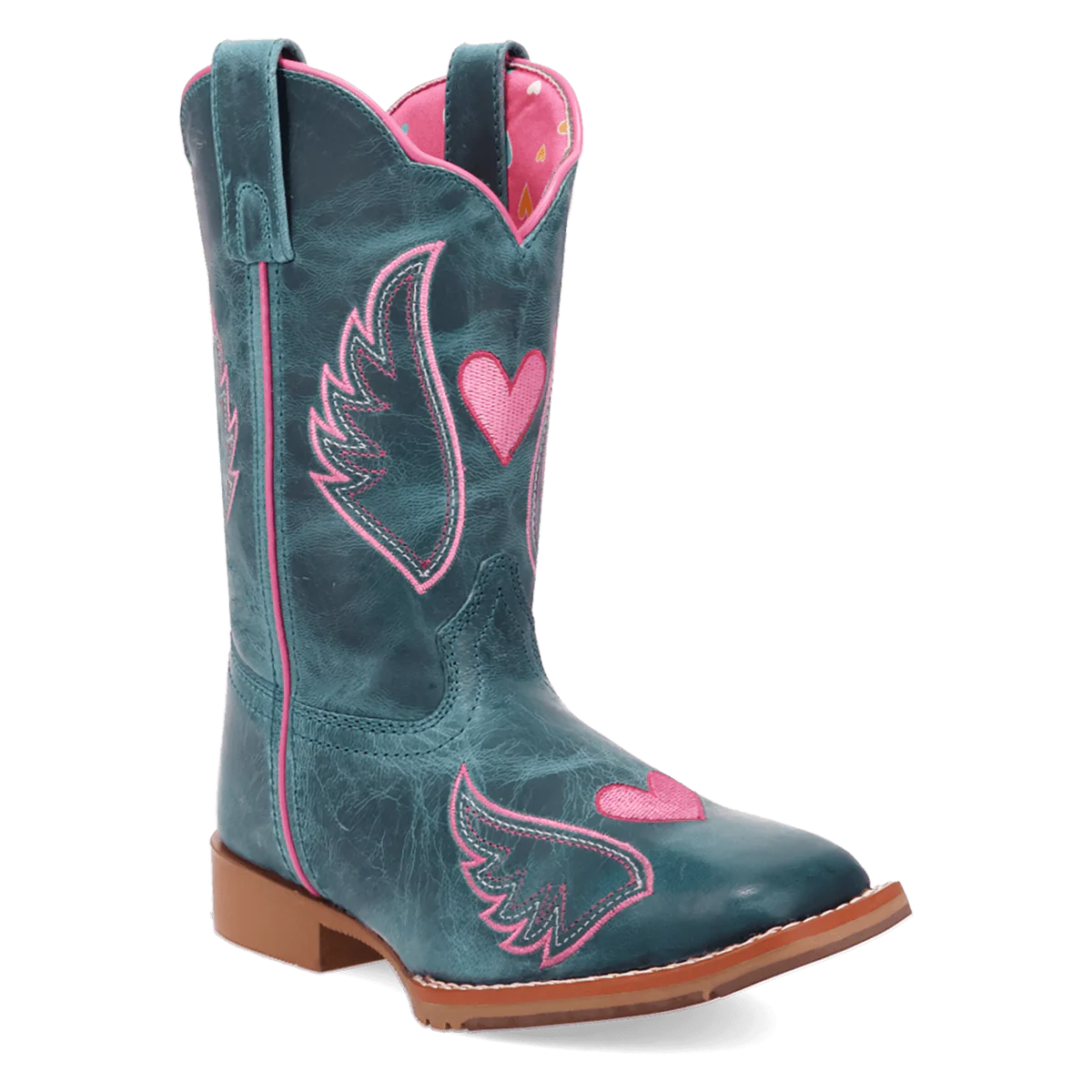Dan Post Girl's Sweet Caroline Western Boot in Turquoise