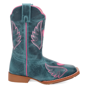Dan Post Girl's Sweet Caroline Western Boot in Turquoise