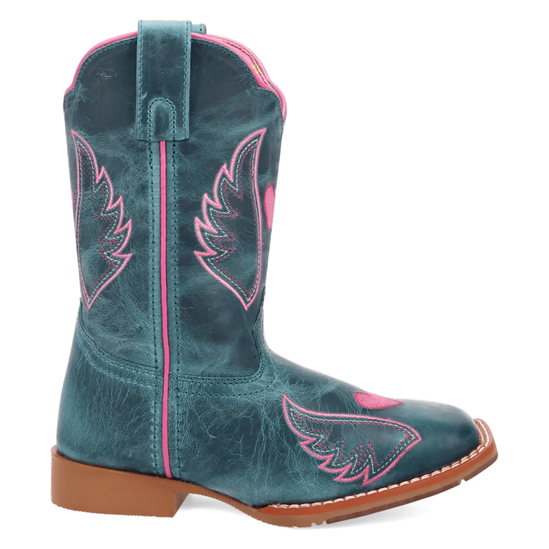 Dan Post Girl's Sweet Caroline Western Boot in Turquoise