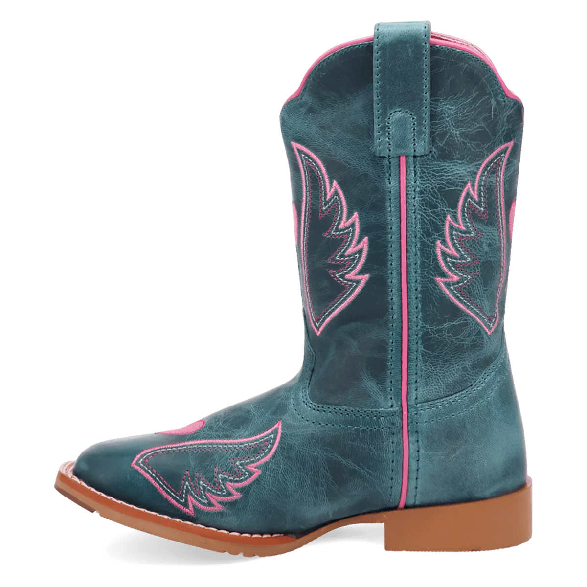 Dan Post Girl's Sweet Caroline Western Boot in Turquoise
