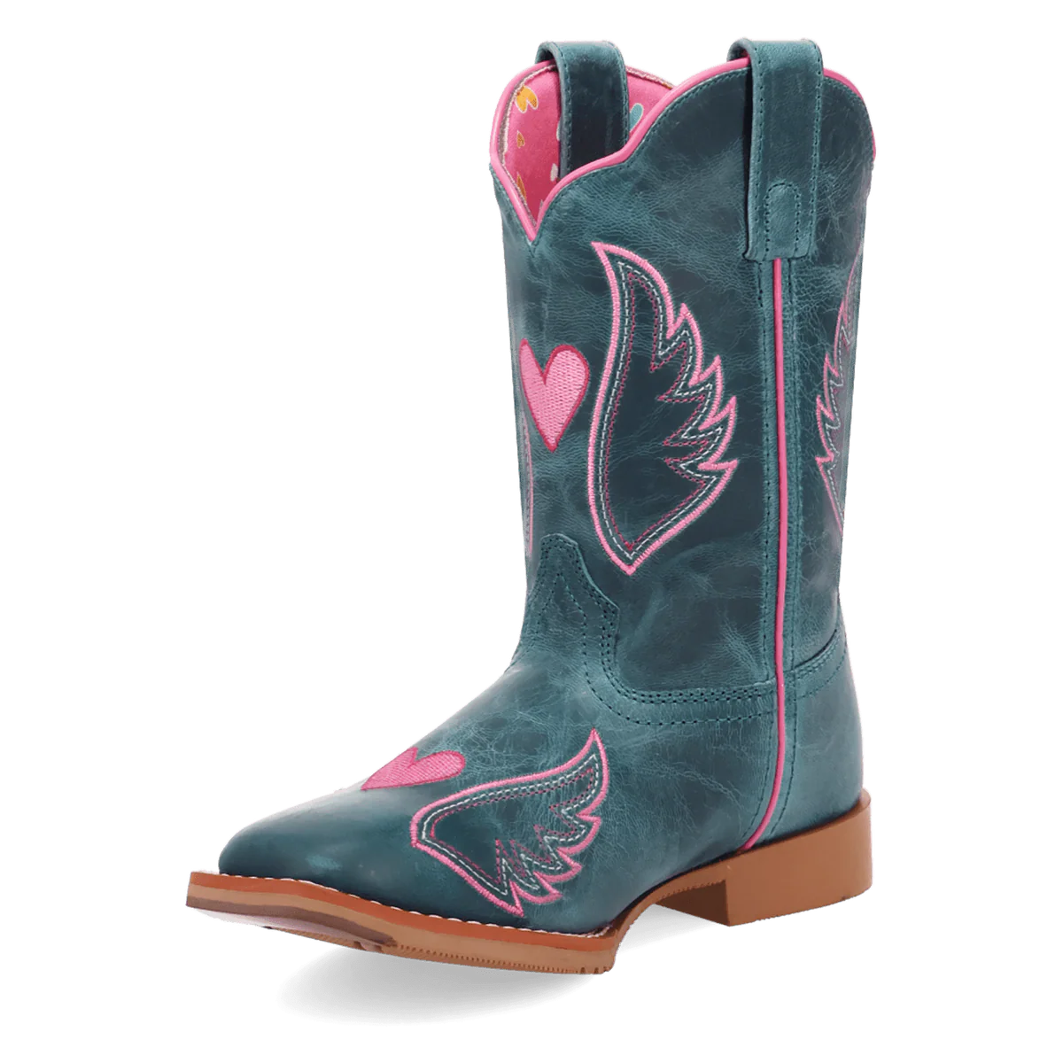 Dan Post Girl's Sweet Caroline Western Boot in Turquoise