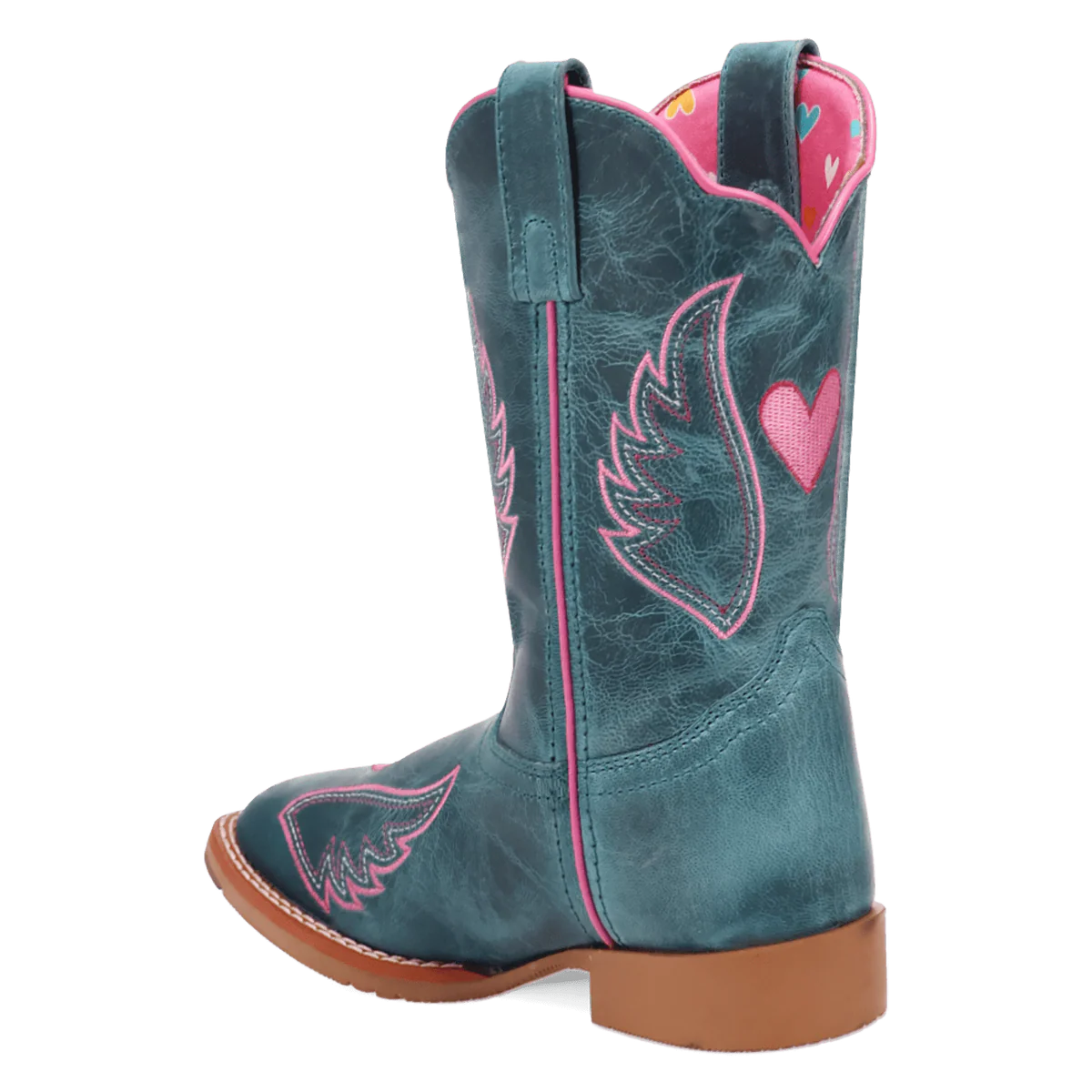 Dan Post Girl's Sweet Caroline Western Boot in Turquoise
